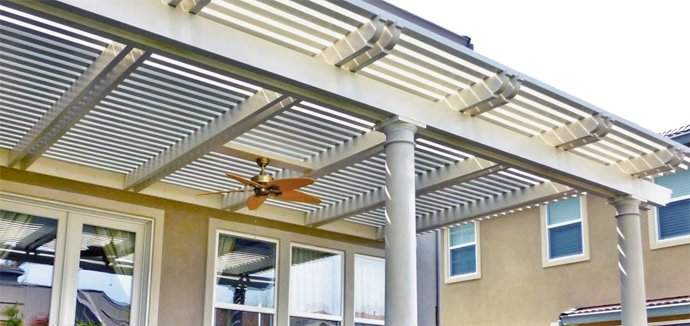 Lattice Patio Cover from West Coast Awnings