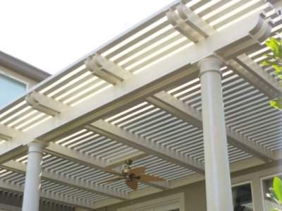 Lattice Aluminum Patio Cover photo